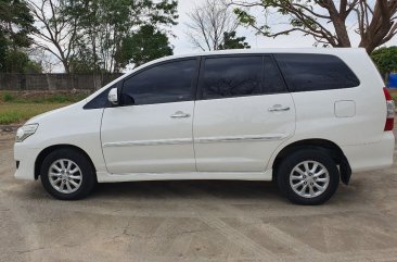 Selling Pearl White Toyota Innova 2014 in Quezon City