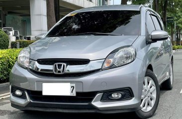 Selling Silver Honda Mobilio 2016 in Makati