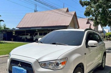 White Mitsubishi Asx 2013 for sale in Subic