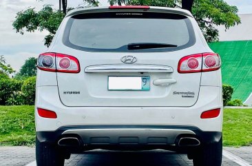 White Hyundai Santa Fe 2012 for sale in Automatic