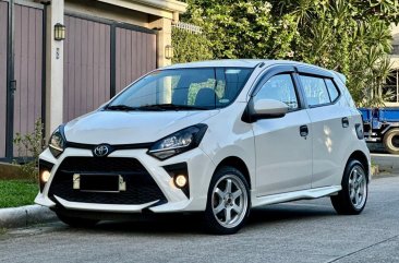 Selling White Toyota Wigo 2021 in Quezon City