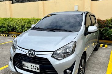 White Toyota Wigo 2018 for sale in Malabon