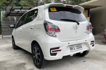 White Toyota Wigo 2021 for sale in Quezon City