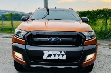 Orange Ford Ranger 2016 for sale in Parañaque