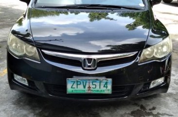 White Honda Civic 2008 for sale in Muntinlupa