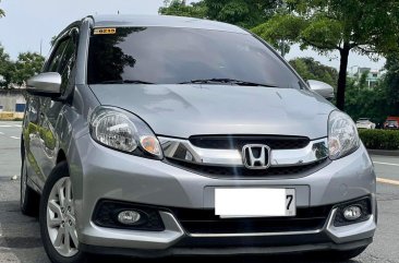 Selling Silver Honda Mobilio 2016 in Makati