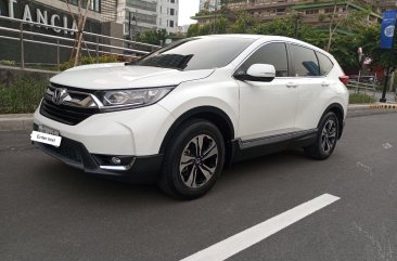 White Honda Cr-V 2018 for sale in Automatic