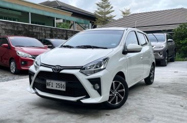 White Toyota Wigo 2021 for sale in Quezon City