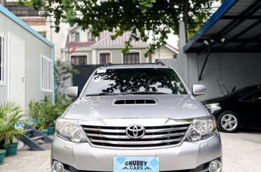 Silver Toyota Fortuner 2015 for sale in Quezon City