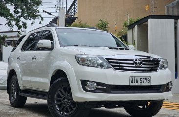 White Toyota Fortuner 2015 for sale in Automatic