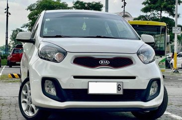 White Kia Picanto 2015 for sale in Makati