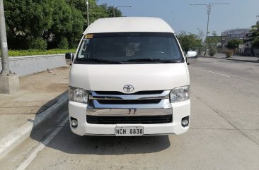 White Toyota Hiace Super Grandia 2016 for sale in Caloocan