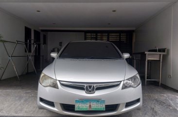 White Honda Civic 2007 for sale in Quezon City