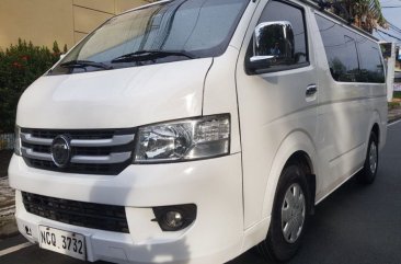 White Foton View transvan 2017 for sale in Manual