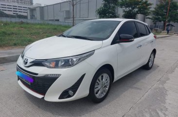 Selling White Toyota Yaris 2018 in Marikina