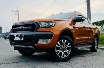 Orange Ford Ranger 2016 for sale in Parañaque