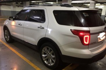 Sell White 2014 Ford Explorer in Las Piñas