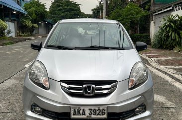 Green Honda Brio amaze 2015 for sale in Quezon City