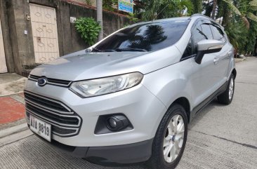 Silver Ford Ecosport 2015 for sale in Quezon City