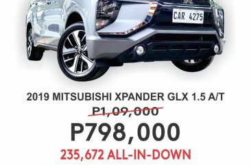 White Mitsubishi XPANDER 2019 for sale in Automatic