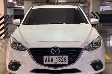Sell Pearl White 2015 Mazda 3 in Mandaluyong