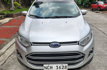 Selling Silver Ford Ecosport 2016 in Quezon City