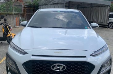 Selling White Hyundai KONA 2021 in Quezon City