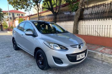 White Mazda 2 2014 for sale in Quezon City