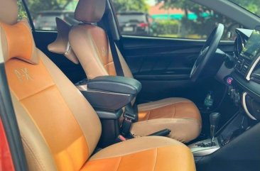 Orange Toyota Vios 2017 for sale in Manila