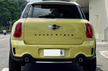 Yellow Mini Cooper 2012 for sale in Makati