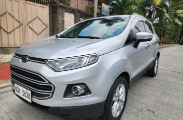 Selling Silver Ford Ecosport 2016 in Quezon City