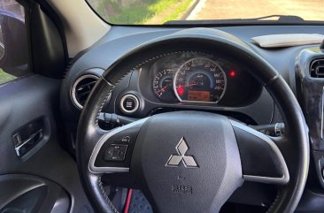 White Mitsubishi Mirage 2014 for sale in Las Piñas