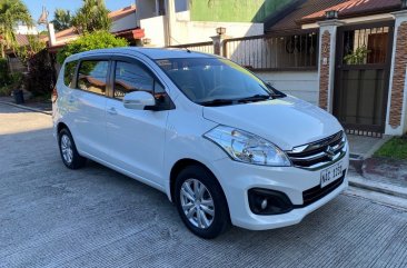 White Suzuki Ertiga 2017 for sale in Quezon City
