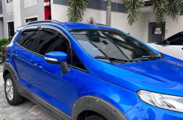 Yellow Ford Ecosport 2015 for sale in Automatic
