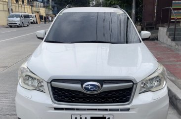 Sell White 2014 Subaru Forester in Quezon City