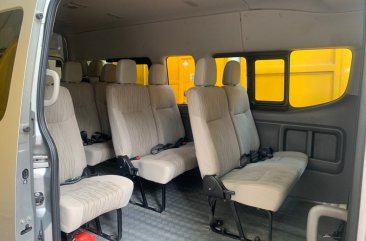 White Nissan Nv350 urvan 2018 for sale in Quezon City