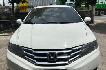 White Honda City 2012 for sale in Manual