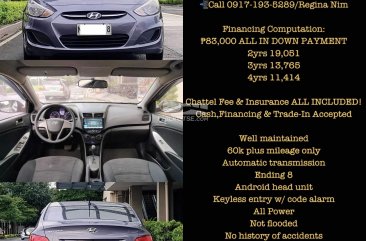 2016 Hyundai Accent  1.4 GL 6AT in Makati, Metro Manila