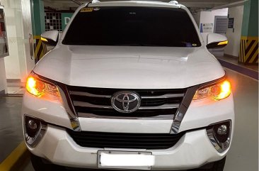 White Toyota Fortuner 2018 for sale in Makati