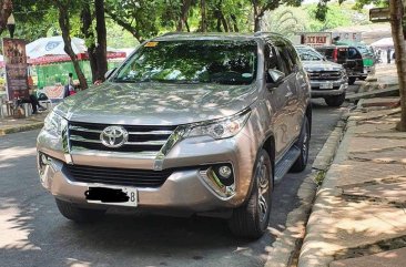 Bronze Toyota Fortuner 2019 for sale in Automatic