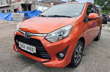 Sell Orange 2017 Toyota Wigo Hatchback in Manila