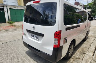 Selling White Nissan Urvan 2016 in Quezon City