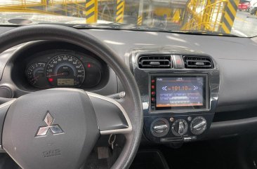 White Mitsubishi Mirage 2016 for sale in Quezon City