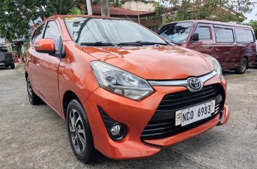 Sell Orange 2017 Toyota Wigo Hatchback in Manila