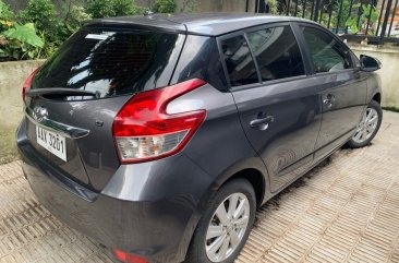 White Toyota Yaris 2014 for sale in Quezon City