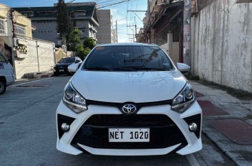 White Toyota Wigo 2021 for sale in Automatic