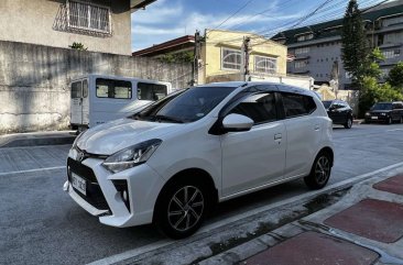 White Toyota Wigo 2021 for sale in Manila