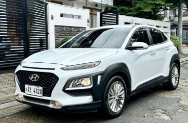 White Hyundai KONA 2019 for sale in Automatic