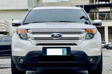 Selling White Ford Explorer 2013 in Makati