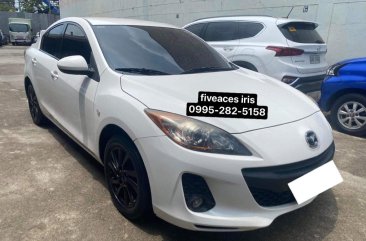 Selling White Mazda 3 2013 in Mandaue